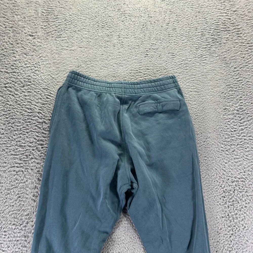 Vintage Nike Sweatpant Mens L Green Jogger Tapered Fleece-Lined Activewear Gym